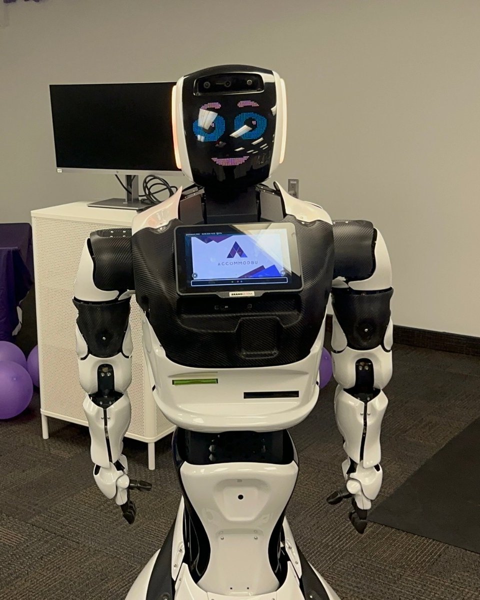 brandm3diagroup's tweet image. I’m here to assist and occasionally steal the spotlight. #DigitalDisplayToronto #DigitalKiosk #TouchKiosk #AIRobotRental #BrandM3dia #brandm3dia #interactive #interactivetouchdisplay #display #displays #toronto
