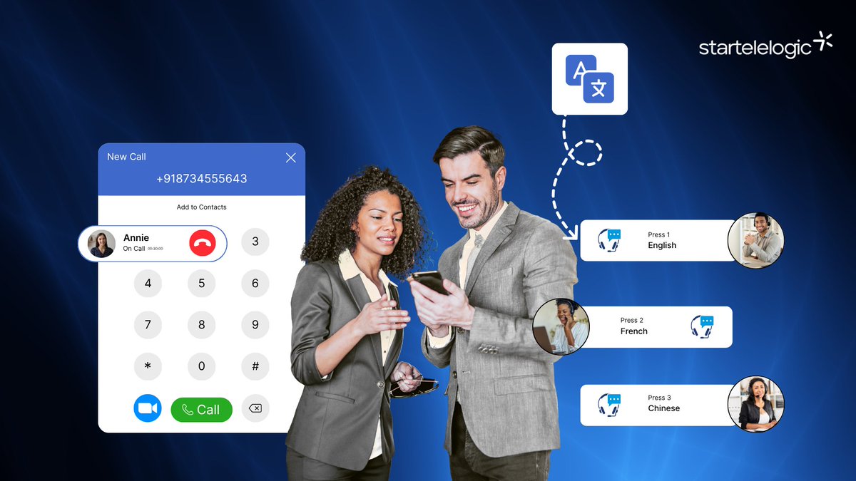 StarTeleLogic's tweet image. Empower every customer, no matter the language. startelelogic’s multilingual IVR ensures seamless communication across borders, from English to French to Chinese, and beyond. Because great service speaks every language.

#startelelogic #IVR #Multilingual #IVRSolutions