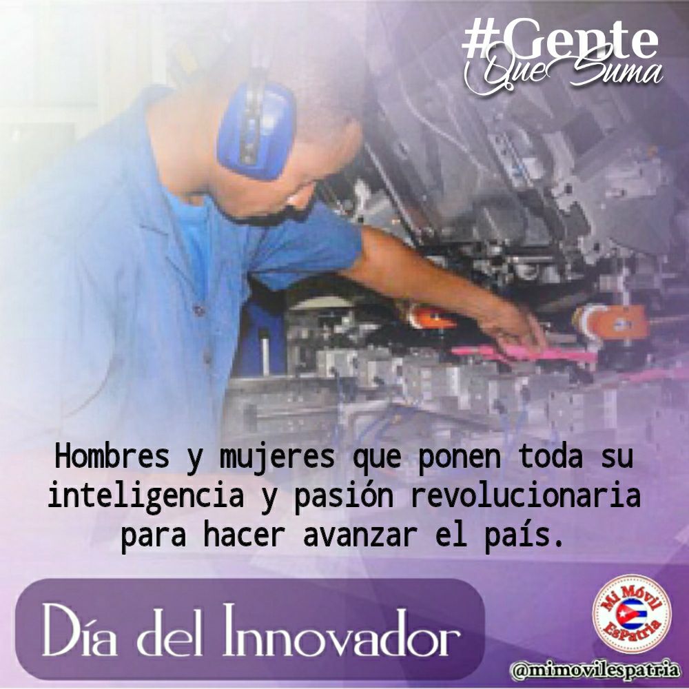 Luchar contra molinos de viento significa pelear contra enemigos imaginarios, pero la mayor parte de los molinos que enfrentan los aniristas de la Ñico López son muy reales, pues constituyen las trabas que el poderoso vecino del norte impone a nuestro desarrollo.
#GenteQueSuma