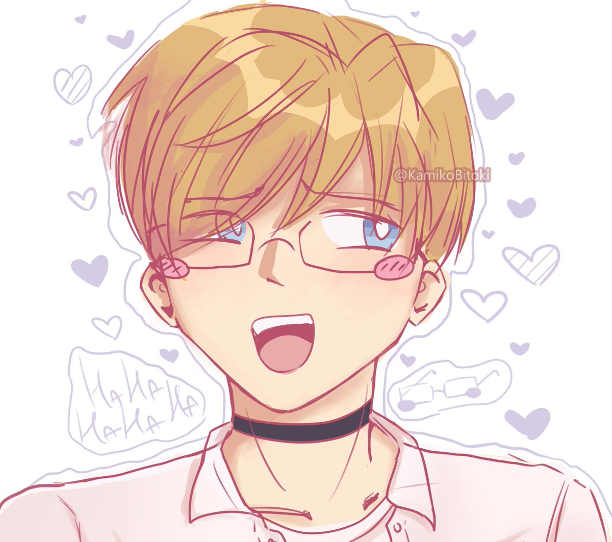 KamikoBitoki's tweet image. I don't have anything new, so I'm posting old sketch and again up to the shoulder because yes
#物間寧人 #ヒロアカ #hrak