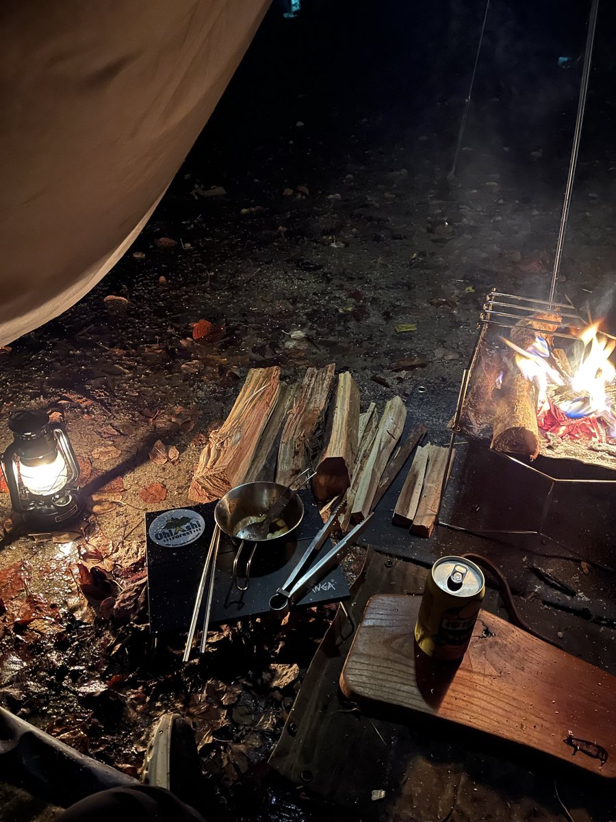 bakudan_camp's tweet photo. 完ソロ楽しんでます。
#キャンプ #ソロキャンプ 
#完ソロ #山王谷キャンプ場 https://t.co/htnmvJt42Y