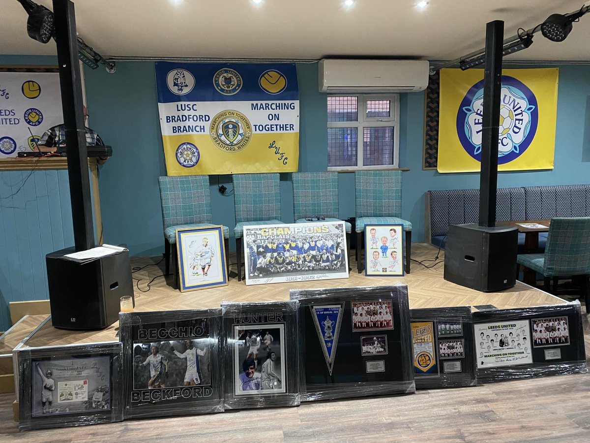 stone_jed's tweet image. Proud to host our 1st @Wilko92Legacy fundraising event @LUFC Legends @tonydorigo, Gary McAllister &amp;amp; Mel Sterland. The fans were amazing thank you, please support our statue on future events. #ALAW #lufc #LeedsUnited #mot #marcdarcysuits @marcdarcysuits