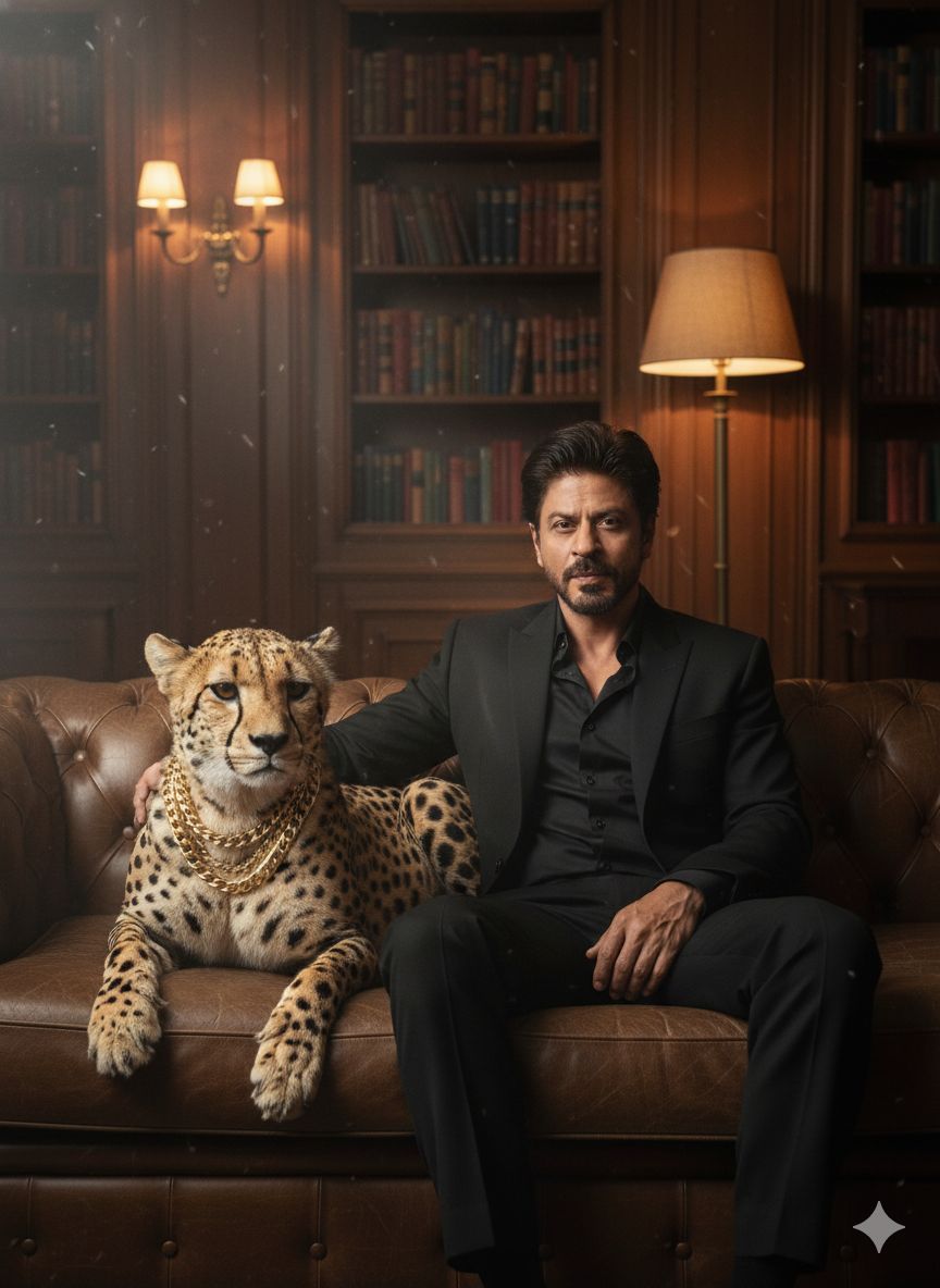 NanoBanana_labs's tweet image. "If Shah Rukh Khan @iamsrk and Salman Khan @BeingSalmanKhan can pull off this pose, so can you 😉✨
📸 Recreate it with your photo  🖼️ 🫵!"
with Nano Banana @NanoBanana_labs🍌 by Google Gemini 
Follow @NanoBanana_labs for more prompts and ideas✨
1. Open Gemini and upload…