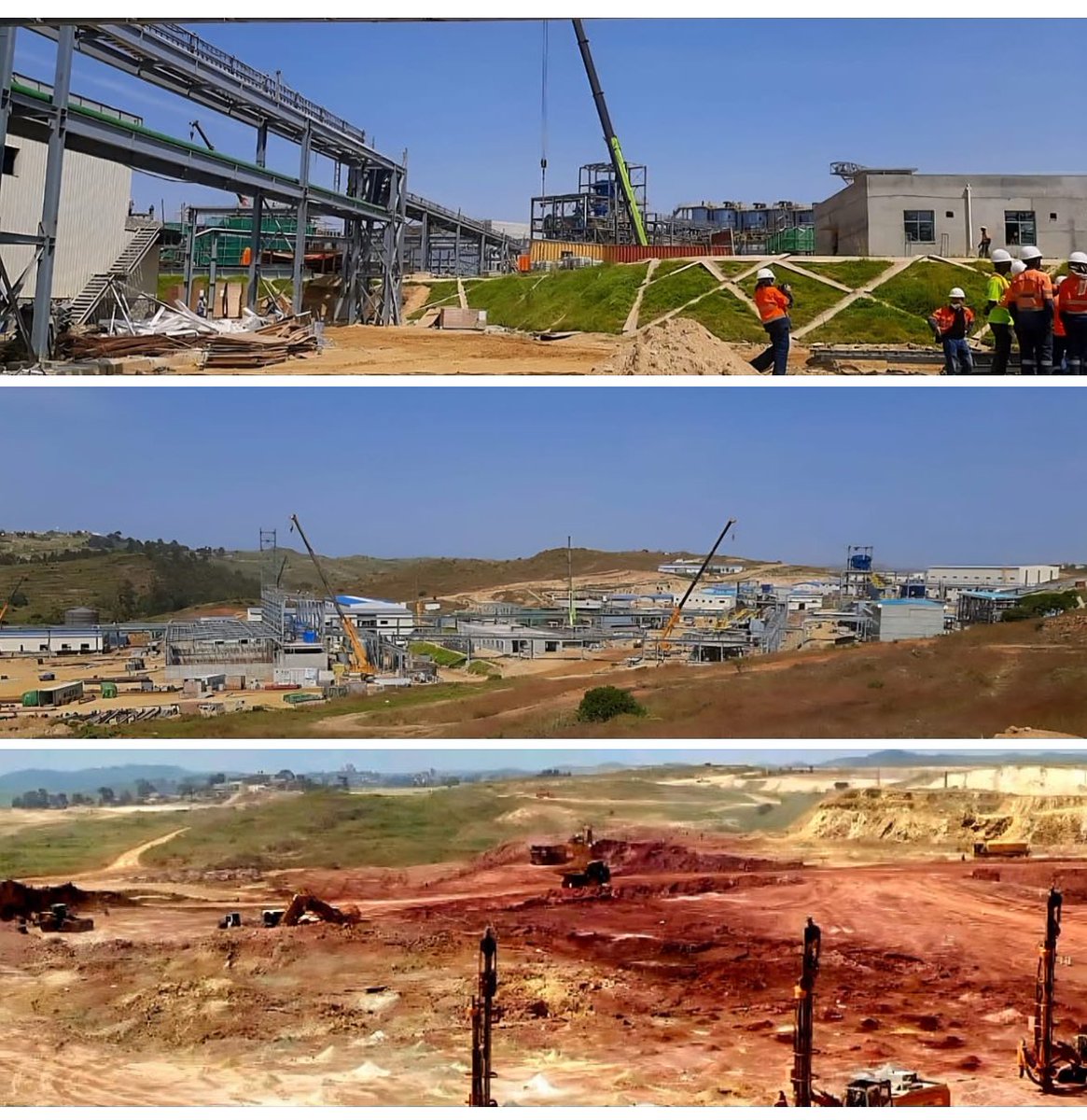 Eritrea 🇪🇷 
Asmara Mining Share Company's flagship process plant construction is progressing rapidly.