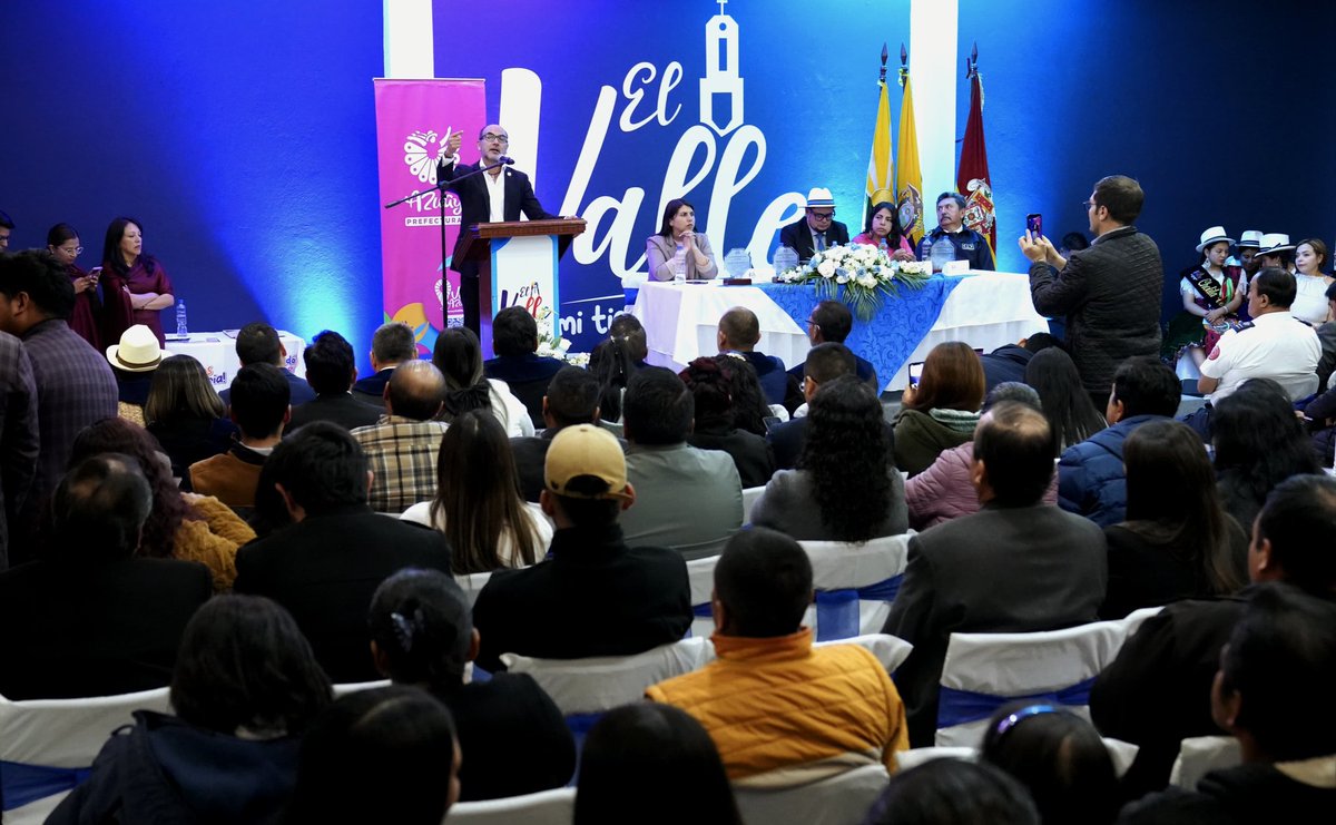 🎉 ¡El Valle celebra 173 años de parroquialización! 👏

Reconocemos el invaluable aporte de las mujeres y hombres de férreas voluntades que, con su trabajo y compromiso, engrandecen cada día a esta bella y pujante parroquia rural del Azuay. 🎊

#AzuayMeEncanta
#JotaLloretPrefecto