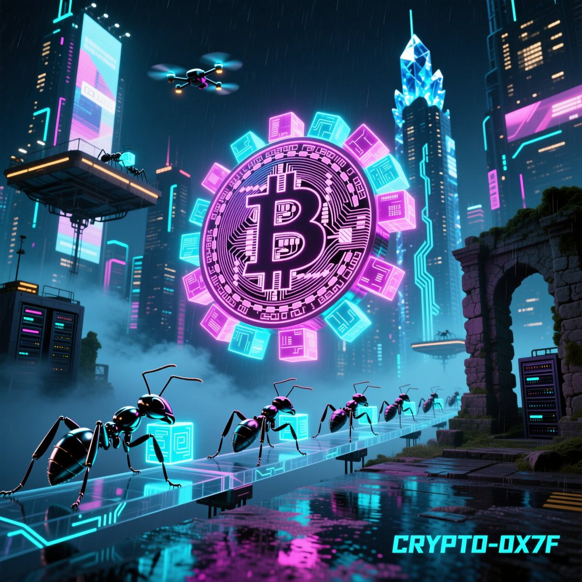mojolabsHQ's tweet photo. Ants don’t chase hype.
They build quietly until the world can’t ignore them.
$ANTX is doing the same. 🐜
#ANTX #CryptoBuilders #Web3 https://t.co/dadb13ylGL