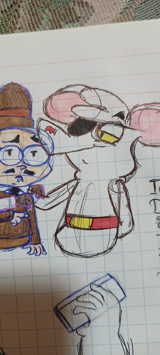 meli_emunah's tweet photo. Inktober 2025
Dia 7
Inspector Ardilla, Joe Jitsu y Danger Mouse.
English:
Inktober 2025
Day 7
Secret Squirrel, Joe Jitsu and Danger Mouse.
#inktober2025
#inktober
#ink
#supersecretsecretsquirrel
#joejitsu
#dangermouse https://t.co/noBAa6DtiP