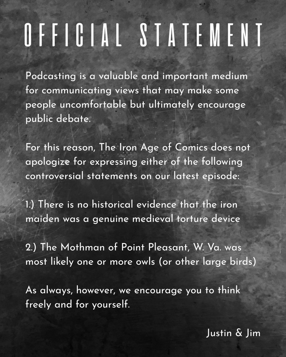 The Iron Age of Comics Podcast (@ironageofcomics) on Twitter photo 