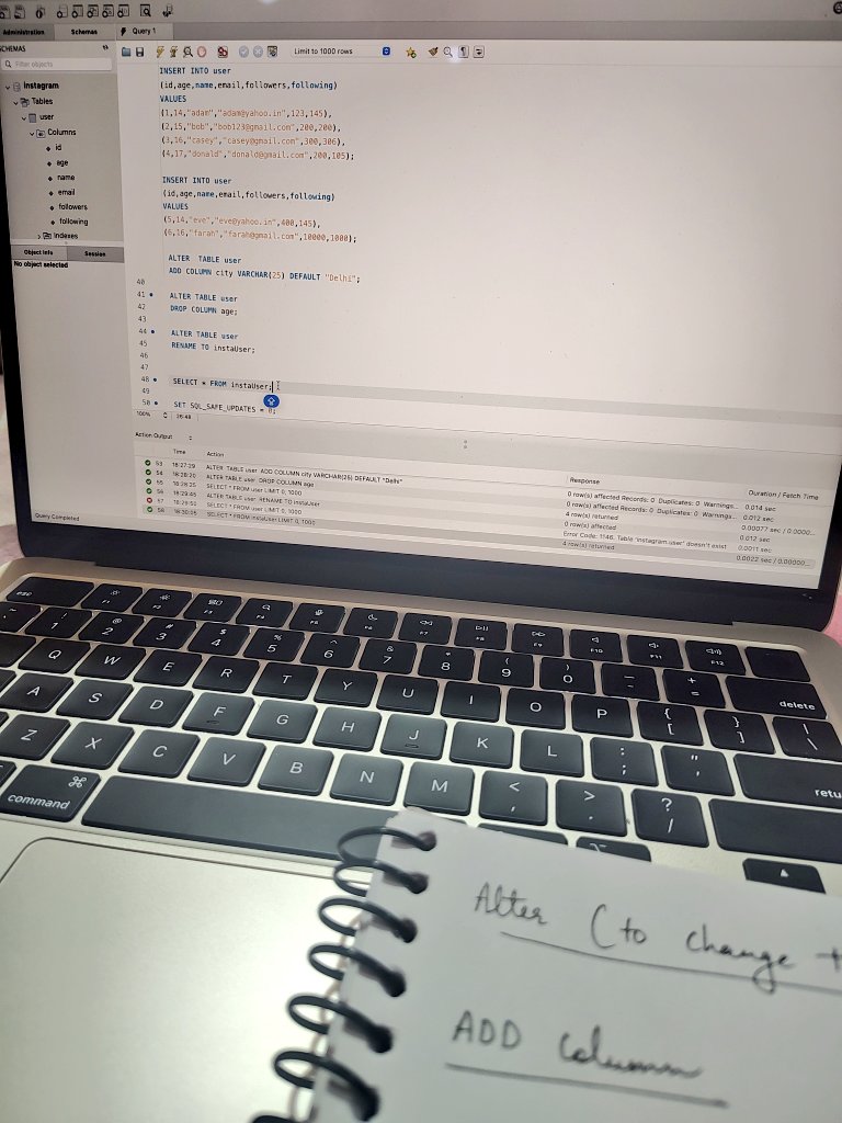 shivi1026's tweet image. Day 40/100 – #100DaysOfCode
✅ SQL revision 
✅ Css revision