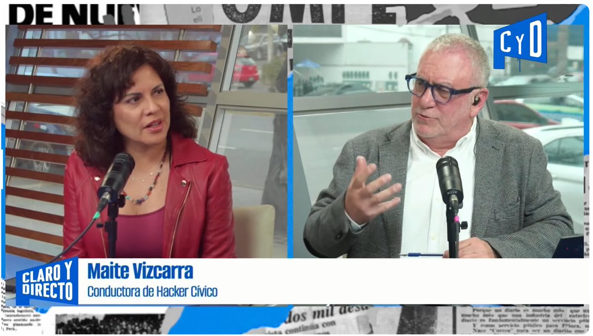 A3rNet's tweet image. ¡Anuncio en A3R.NET! Desde este Miércoles 8 de octubre a las 7 p.m. presentamos #HackerCívico, el nuevo podcast sobre tecnología, ciencia e #IA, conducido por la gran Maite Vizcarra @Techtulia. ¡Imperdible! Conversamos con Maite ahora en #ClaroYDirecto:…