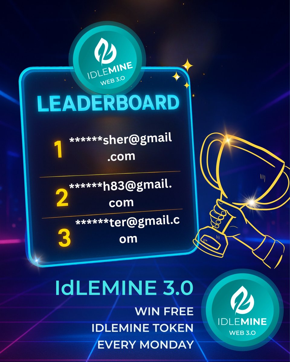 stringidlemine's tweet image. 🏆 Top 100 Reward Board 🏆
Be among the top 100 this week and take home your share of USDT rewards! 💰✨

🔥 Compete. Climb. Conquer.
The leaderboard never sleeps — do you? 😎

👉 play.google.com/store/apps/det…

#IdleMine #Leaderboard #CryptoRewards #PlayAndEarn #USDT #Solana