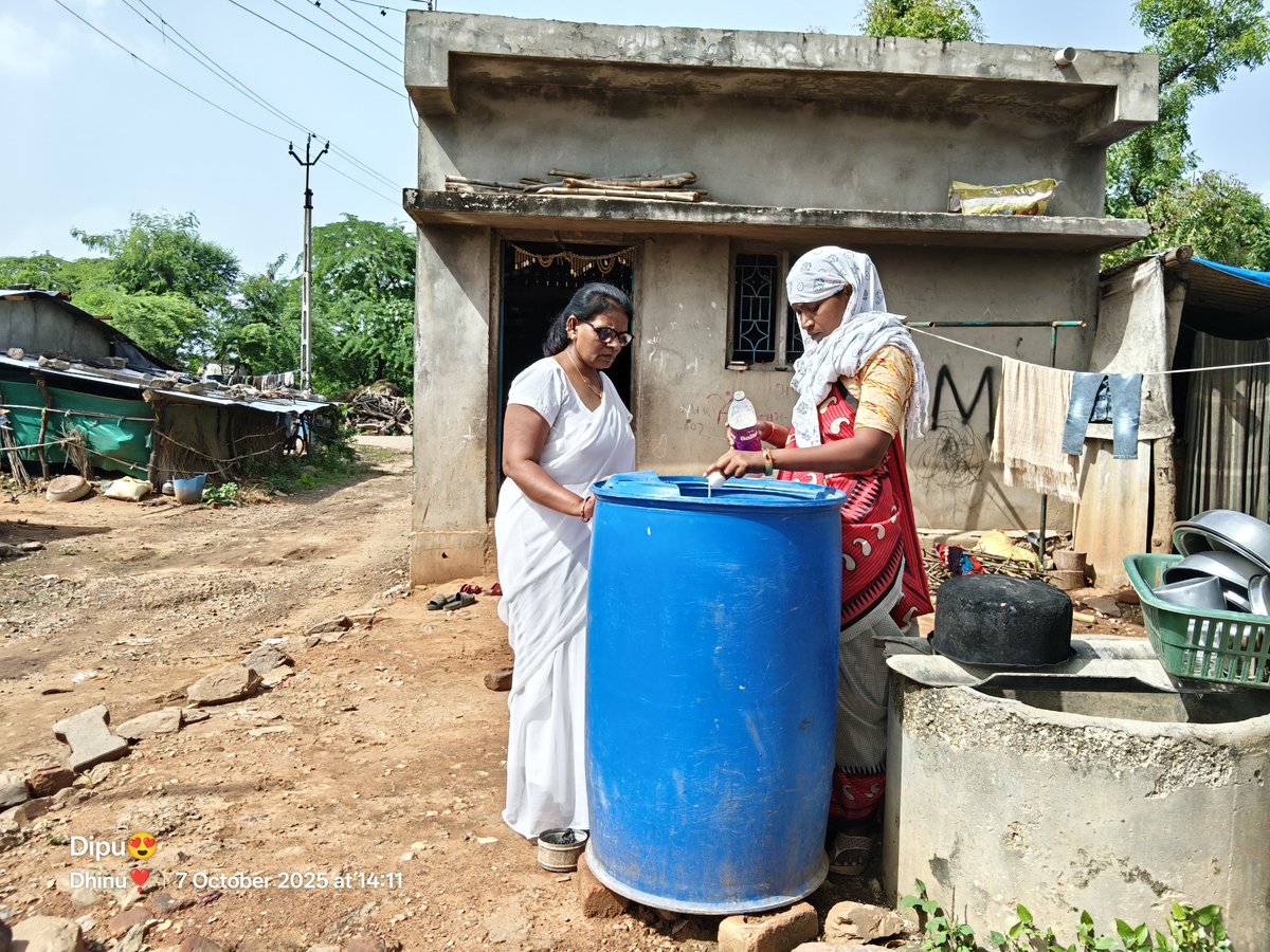 Today's OPD,very high risk anc visit checked all vitals, Antilarva activity cross checked by FHS shree.AAM sompur phc-satarda block