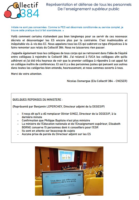 #PRAG, #PRCE, #PREC, #Contractuels, #RIPECPÉTITION
CNESER 07/10/2025