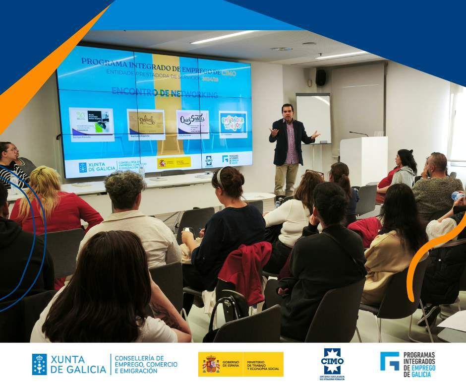 🔵 Encontro de Networking 🔵
Queremos expresar o noso agradecemento ás diferentes persoas emprendedoras, que compartiron as súas experiencias, retos e aprendizaxes no camiño de poñer en marcha os seus proxectos.
@trescuncas
@emprenderconmishijos
@quicksnacksourense 
@delicela.es