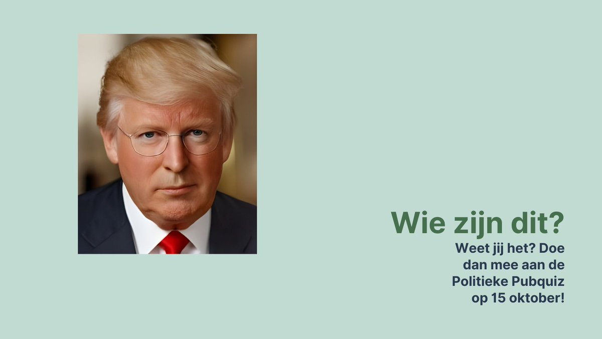 D66Zwolle's tweet image. Herken jij welke twee politici op de afbeelding zijn gemixt? Dan moet je zeker meedoen aan de enige echte Politieke Pubquiz op woensdag 15 oktober! Vanaf 20:00 in de Belgische Keizer. 💚 #d66 #zwolle #pubquiz

Kijk hieronder hoe je je met een team van twee inschrijft! 👇