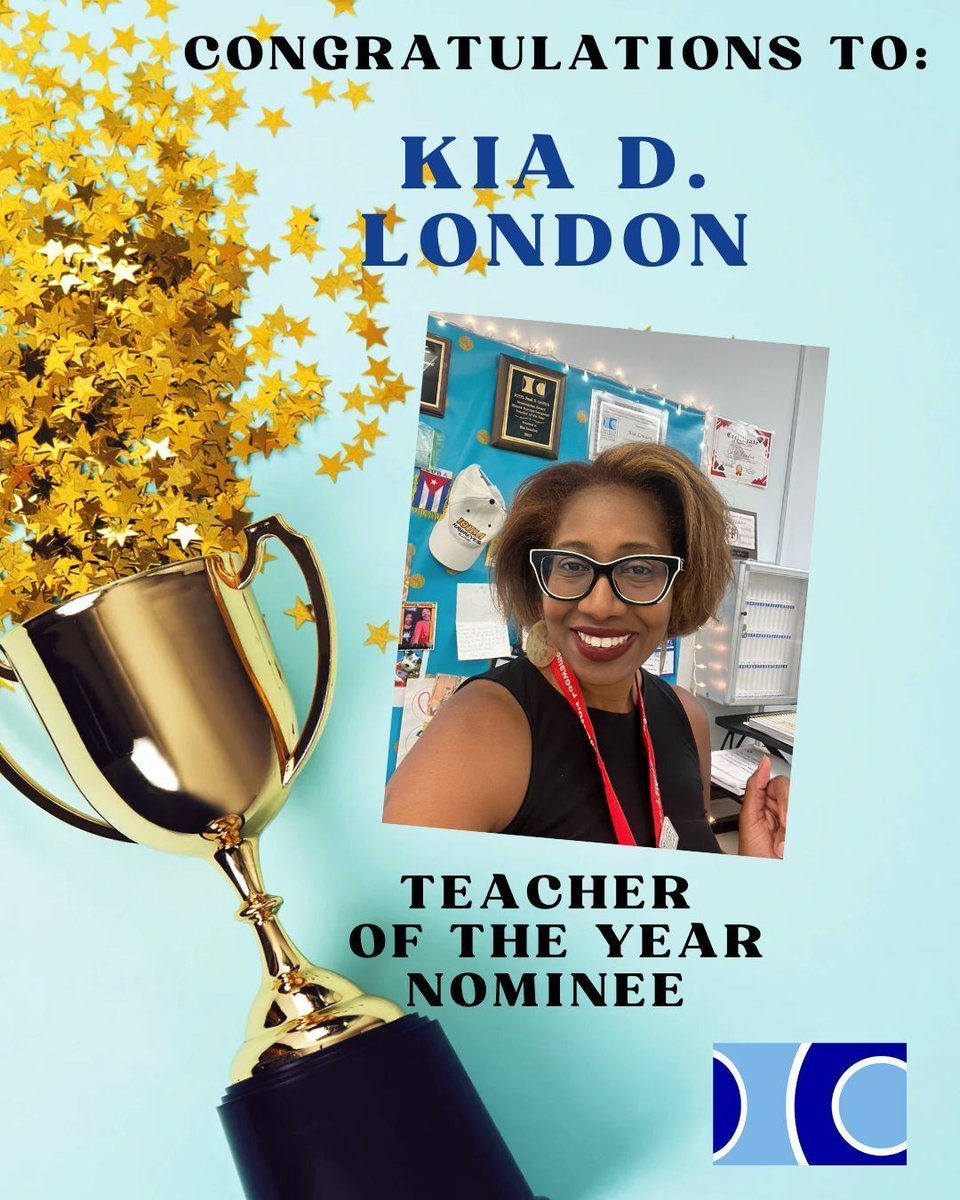 ICTFL (@ictfl) on Twitter photo ICTFL is excited to announce <a href="/MaestraLondon/">Kia D. London 🇨🇺</a> Kia London as one of our amazing Teacher of the Year candidates in 2025. ICTFL is excited to announce <a href="/MaestraLondon/">Kia D. London 🇨🇺</a> Kia London as one of our amazing Teacher of the Year candidates in 2025.