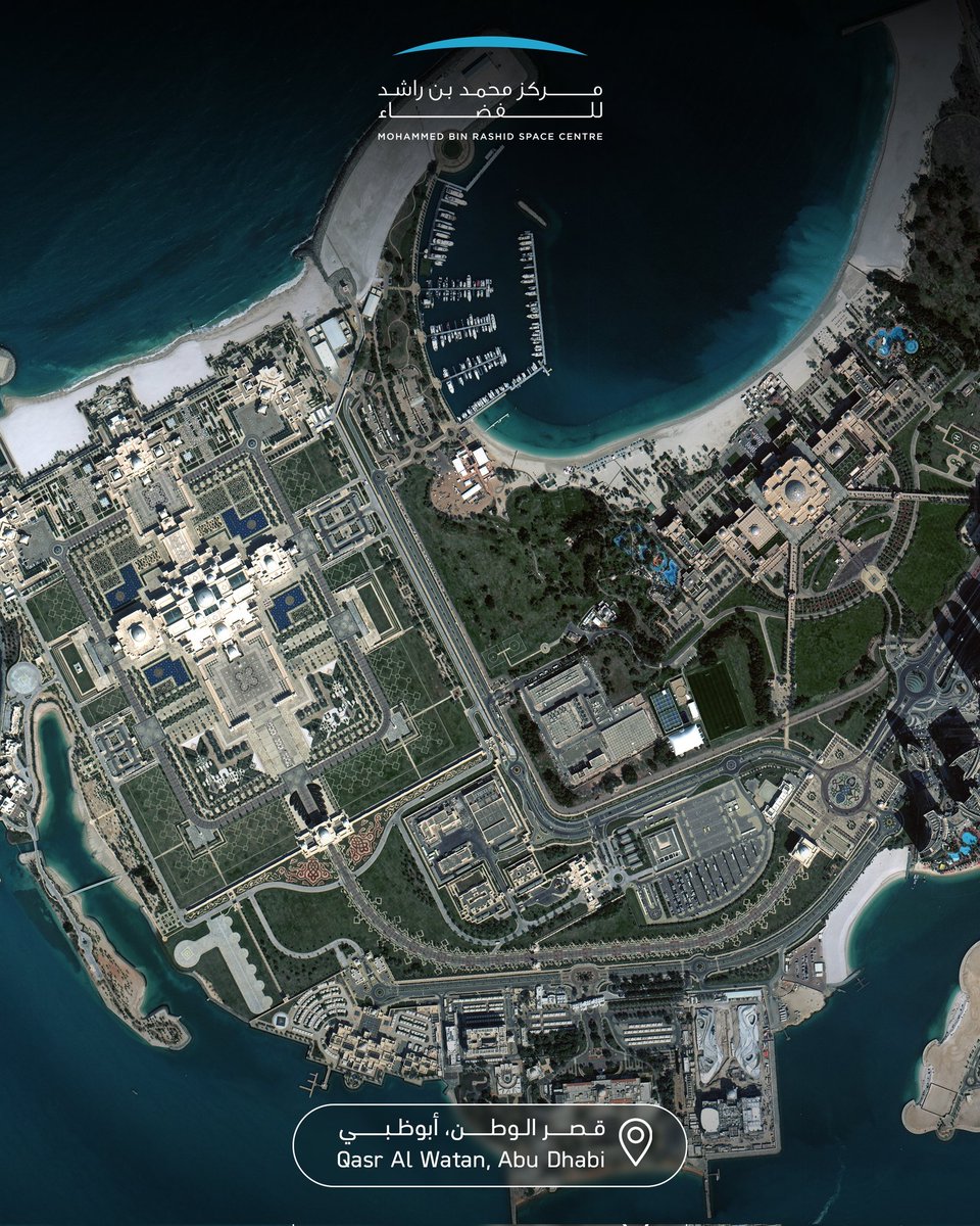 Salem_HAlMarri's tweet image. أول صورتين ننشرهما بعدسة القمر الاصطناعي محمد بن زايد سات: قصر الوطن في العاصمة أبوظبي، ومدينة إكسبو دبي.

محمد بن زايد سات يجسد اليوم تقدم قطاع الفضاء الإماراتي.. طورته كفاءات من شبابنا وتعاونا في هذه المهمة مع قطاع صناعة الفضاء الوطني.. وهو اليوم في المدار يلتقط صورًا أكثر بـ…