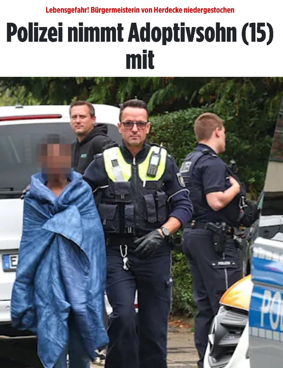 Der Junge soll der Polizei gegenüber behauptet haben, seine Mutter sei auf der Straße von mehreren Männern angegriffen worden. 
Bin sehr gespannt, was da herauskommt. 
Aber Schelm, wer böses denkt. 😉
#herdecke #Stalzer