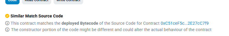 Can someone explain to a dummy like me why every single four.meme deploy shows the same contract address in the verified source code? It always points to 0xc51cef5c88b2fa175017f303f84fb9d2e27cc7f9.

<a href="/four_meme_/">Four.Meme</a> <a href="/four_meme_CS/">Four.Meme Intern</a> <a href="/fourdotmemezh/">Four.meme-華語</a> <a href="/cz_binance/">CZ 🔶 BNB</a>