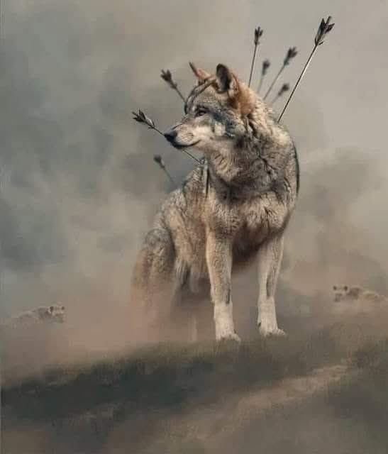 Bir yaralı kurt misali,
Her yanımız it tuzağı.