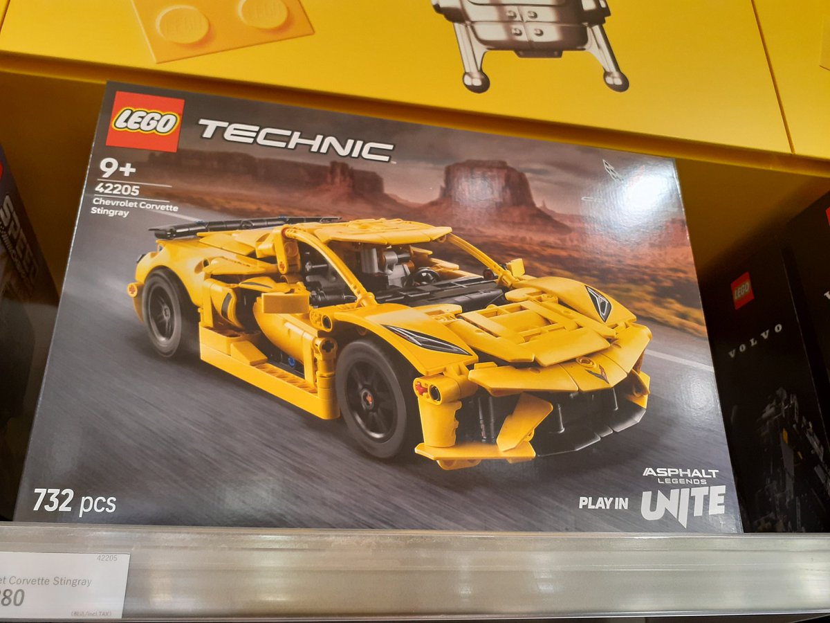 hagiwaradaipc's tweet image. Asphalt Legends
Lego Technic Chevrolet Corvette Stingray
レゴ®ストア 東京駅店
Lego Technic Chevrolet Corvette Stingray & Asphalt Legends Uniteのパッケージです