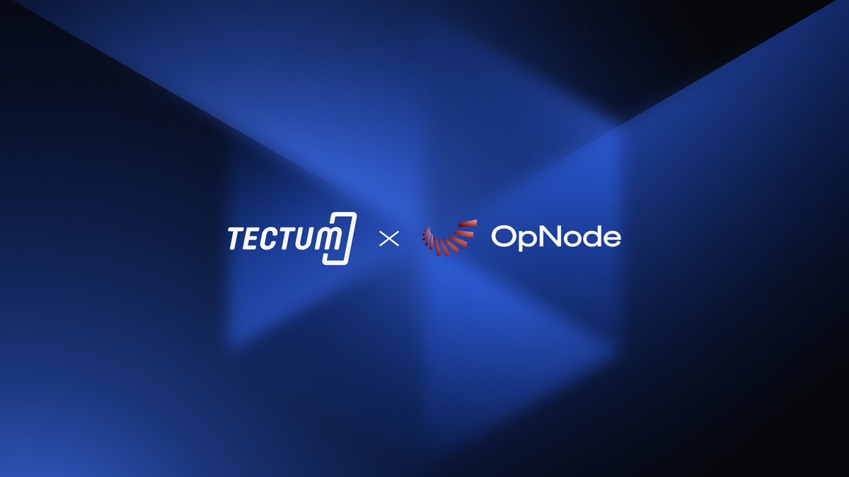 Tectum (@tectumsocial) on Twitter photo New alliance: Tectum x <a href="/OpNODE/">OpNode</a> 
OpNode is a decentralized, permissionless compute marketplace created for AI & Web3. 
It connects unused GPUs & nodes around the world with developers & protocols in need of computational power!
Its mission is to eliminate the scalability & cost New alliance: Tectum x <a href="/OpNODE/">OpNode</a> 
OpNode is a decentralized, permissionless compute marketplace created for AI & Web3. 
It connects unused GPUs & nodes around the world with developers & protocols in need of computational power!
Its mission is to eliminate the scalability & cost