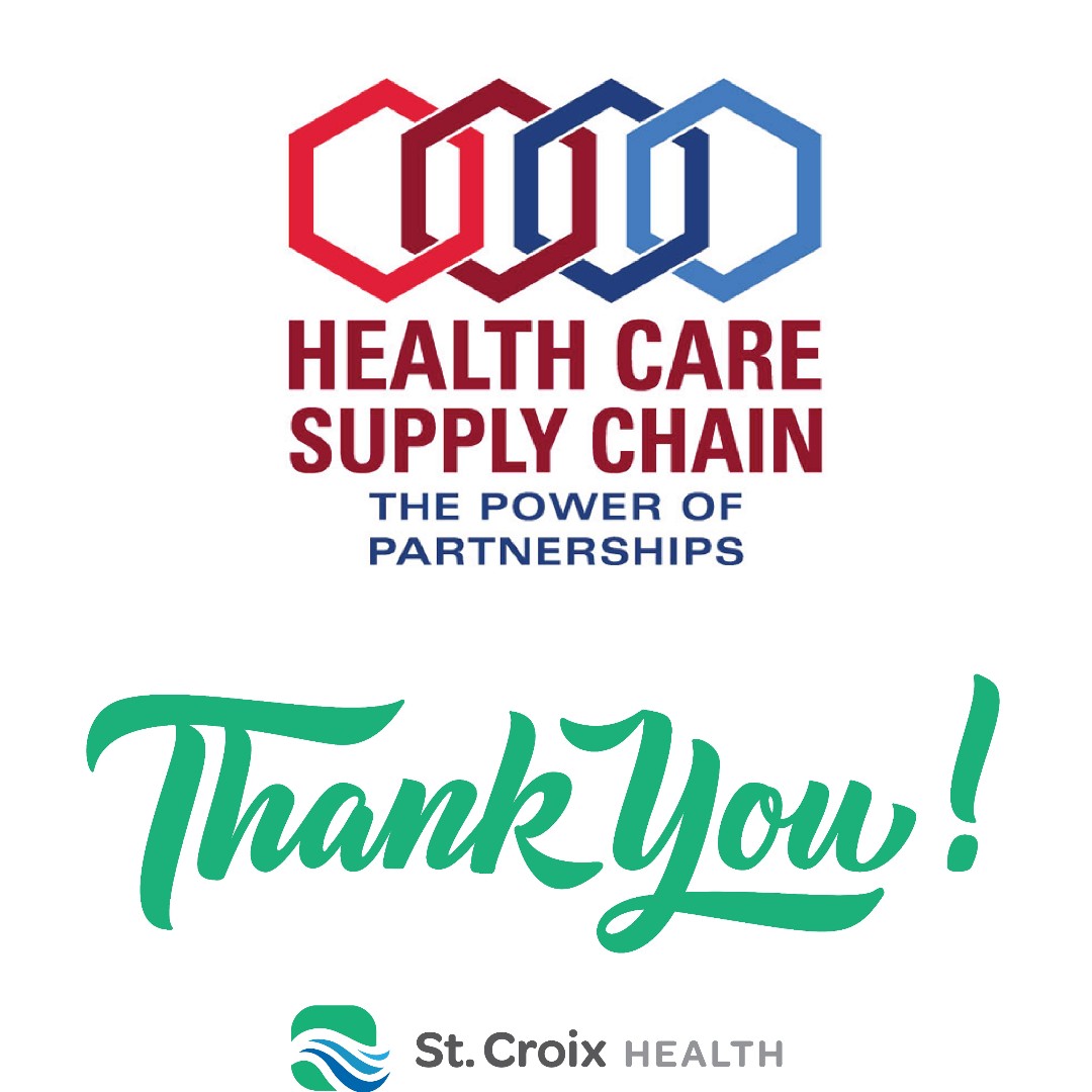 SaintCroixHlth's tweet photo. The best outcomes are when you have the right tools for the job. Thank you to our Health Care Supply Chain/Materials Management staff at St. Croix Health who keep our team supplied with the tools they need to provide quality care!

#SCweek #Partners #StCroixHealth #RightTools https://t.co/KpgcluxeWR