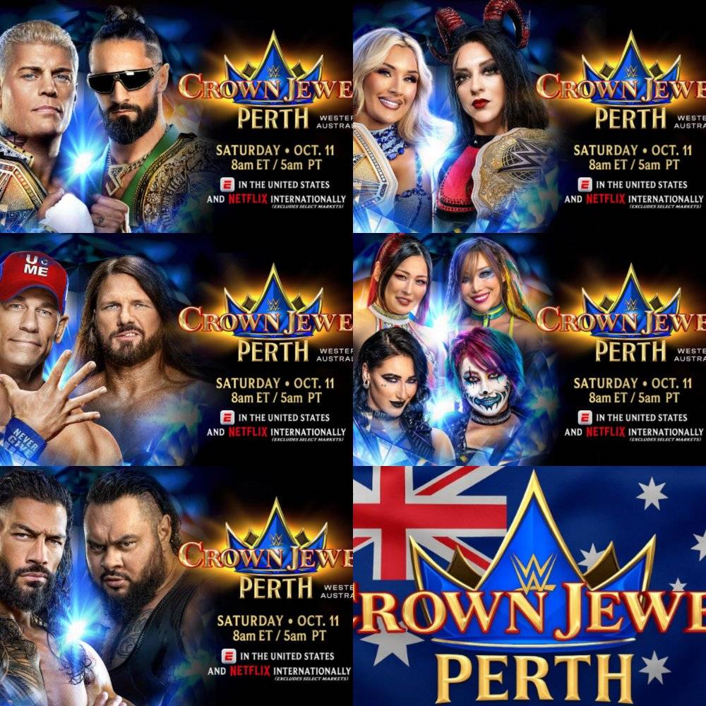 CageNadir's tweet image. The card to #CrownJewel  
mybe goonabe the final card