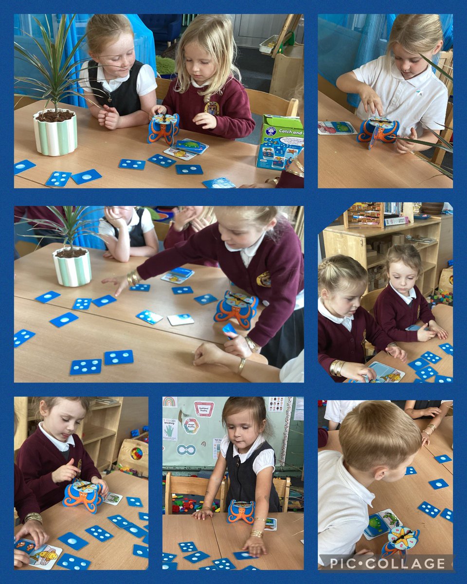 EltonPrimary's tweet image. 🎲✨ Reception have been busy today developing their counting skills, number recognition, and turn-taking through fun and interactive games! #EarlyYears #MathSkills #PlayToLearn @OrchardToys