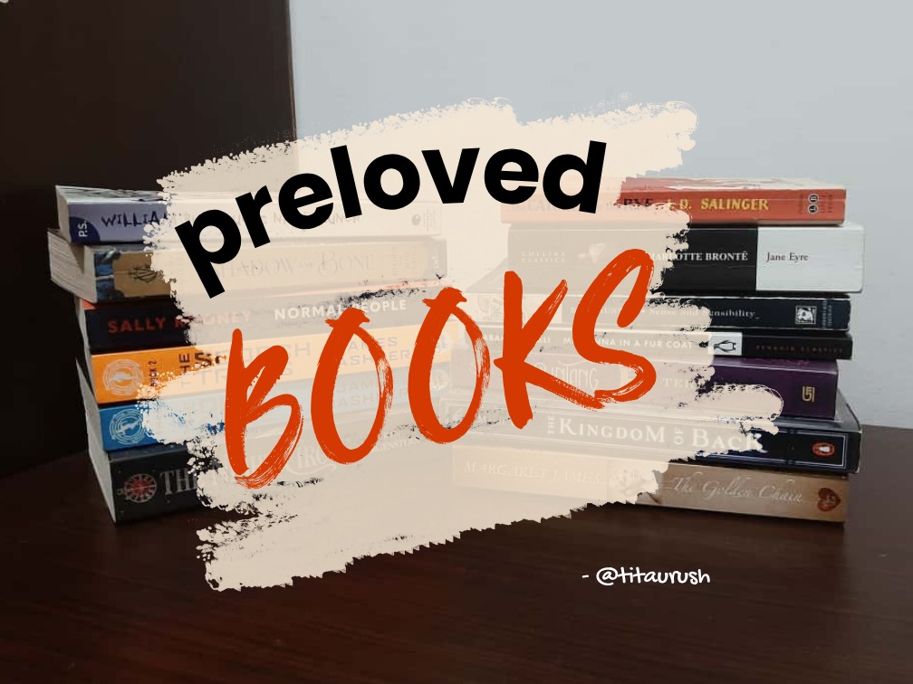 titaurush's tweet photo. 📚 WTS // want to sell preloved books!!
• 💫 all good condition 
• 💸 excl. shipping, slight nego is okay
• 📦 avail via 🍊 (split payment)
• 📩 DM for details &amp; more pics!
•📍 Semarang

HELP LIKE &amp; RT thankyou 🫶🏻

#wts #wtb #buku #novel #preloved #zonauang #books https://t.co/IuM3csHzTK