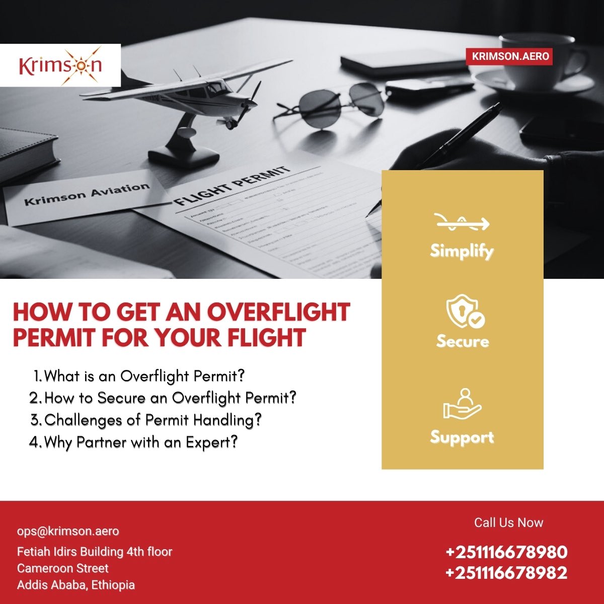 KrimsonAviation's tweet image. ✈️ Need an Overflight Permit?
Krimson Aviation makes it simple, fast, and compliant—handling every detail for smooth operations across Africa and beyond.

#KrimsonAviation #OverflightPermit #FlightSupport