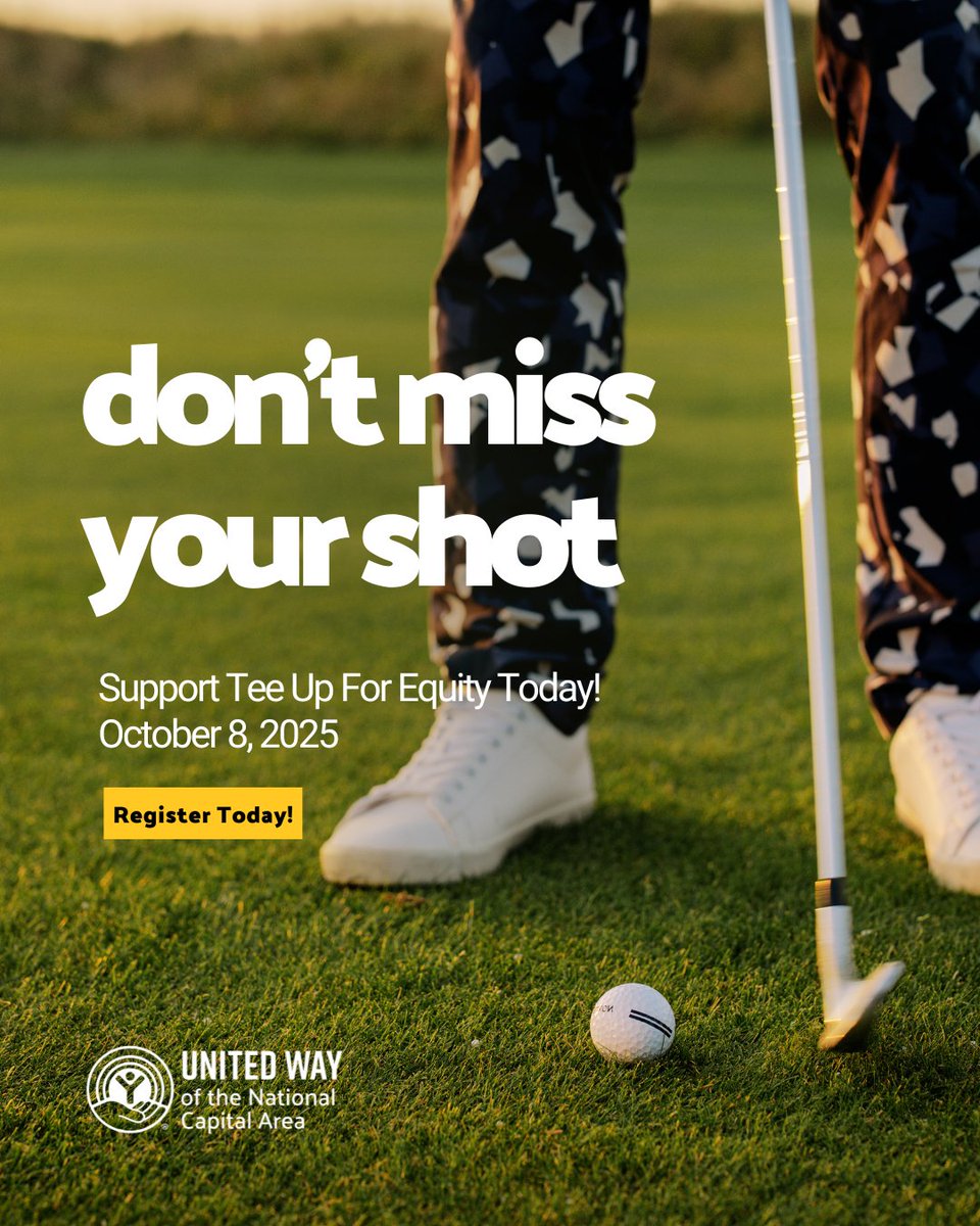 ⛳ Tomorrow we Tee Up For Equity to drive real change for students and families in Loudoun County. Your support helps stock school pantries, provide essentials, and remove barriers to learning for ALICE families. Together, we help every student thrive. #TeeUpForEquity