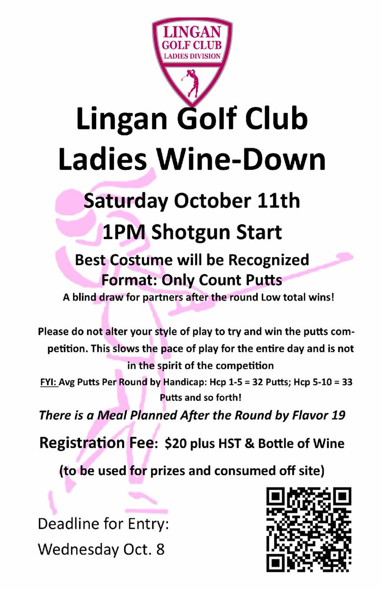 Open to Lingan Members Only!! Register below ⬇️ 

chronogolf.com/club/17055/eve…