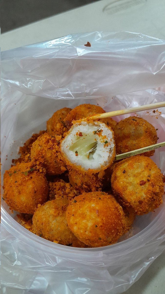 Cuma dpt cimol aa bjir mana ga enak 😭