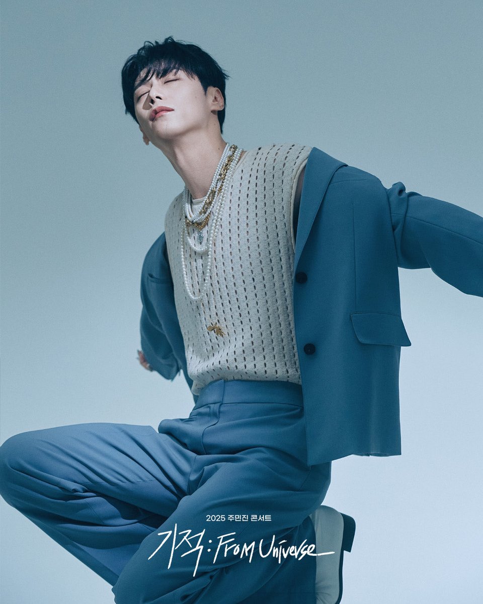 From_jUmINjIN's tweet photo. 2025 주민진 콘서트 <기적 : From Universe_>

Concept Photo #2

-
2025.10.16, 23, 30(목) / 31(금) 오후 8시
홍대 구름아래소극장

#주민진 #주민진콘서트 #FROMUNIVERSE
#CreativeStudioMJ https://t.co/PRPEZza694