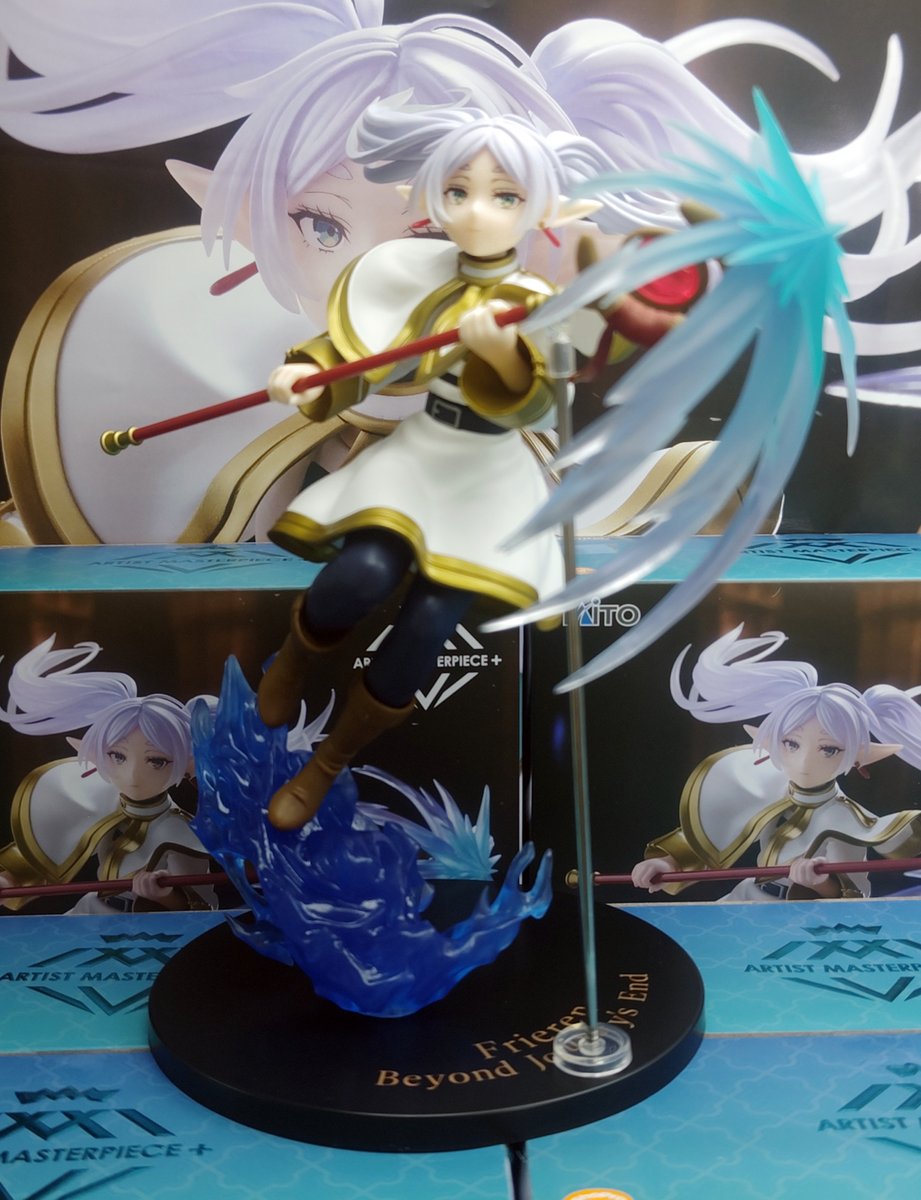 【プライズ】
先週投入のプライズ情報をお届け!!
タイトープライズ
『葬送のフリーレン AMP＋ フリーレン フィギュア』
#フリーレン