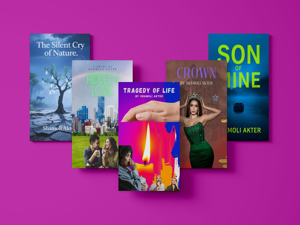 shamoliakter33's tweet image. Readers judge a book by its cover. Let’s make yours unforgettable—while fixing every flaw inside.
Contact Now :👉fiverr.com/s/XLZXPAV
#SelfPublishedAuthor #BookHelp #Bookcoverdesign
#Bookcoverart #Geaphicdesign #Amazonkdp