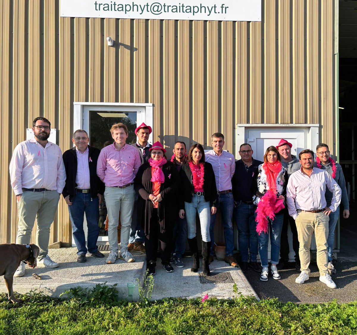 Groupe_ISSIPA's tweet image. Des palettes en rose pour soutenir la lutte contre le cancer du sein 🎀
Tout le mois d&apos;octobre nos équipes se mobilisent !
#OctobreRose