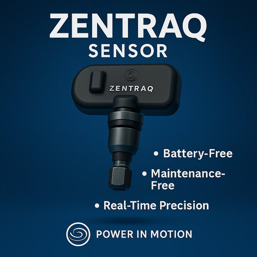 ZentraqSensor's tweet image. ZENTRAQ Sensor
🔹 Battery-Free
🔹 Maintenance-Free
🔹 Real-Time Precision

Smarter. Stronger. Power in Motion. 🌀

#Zentraq #SmartSensors #BatteryFree #FutureOfMobility #InnovationInMotion