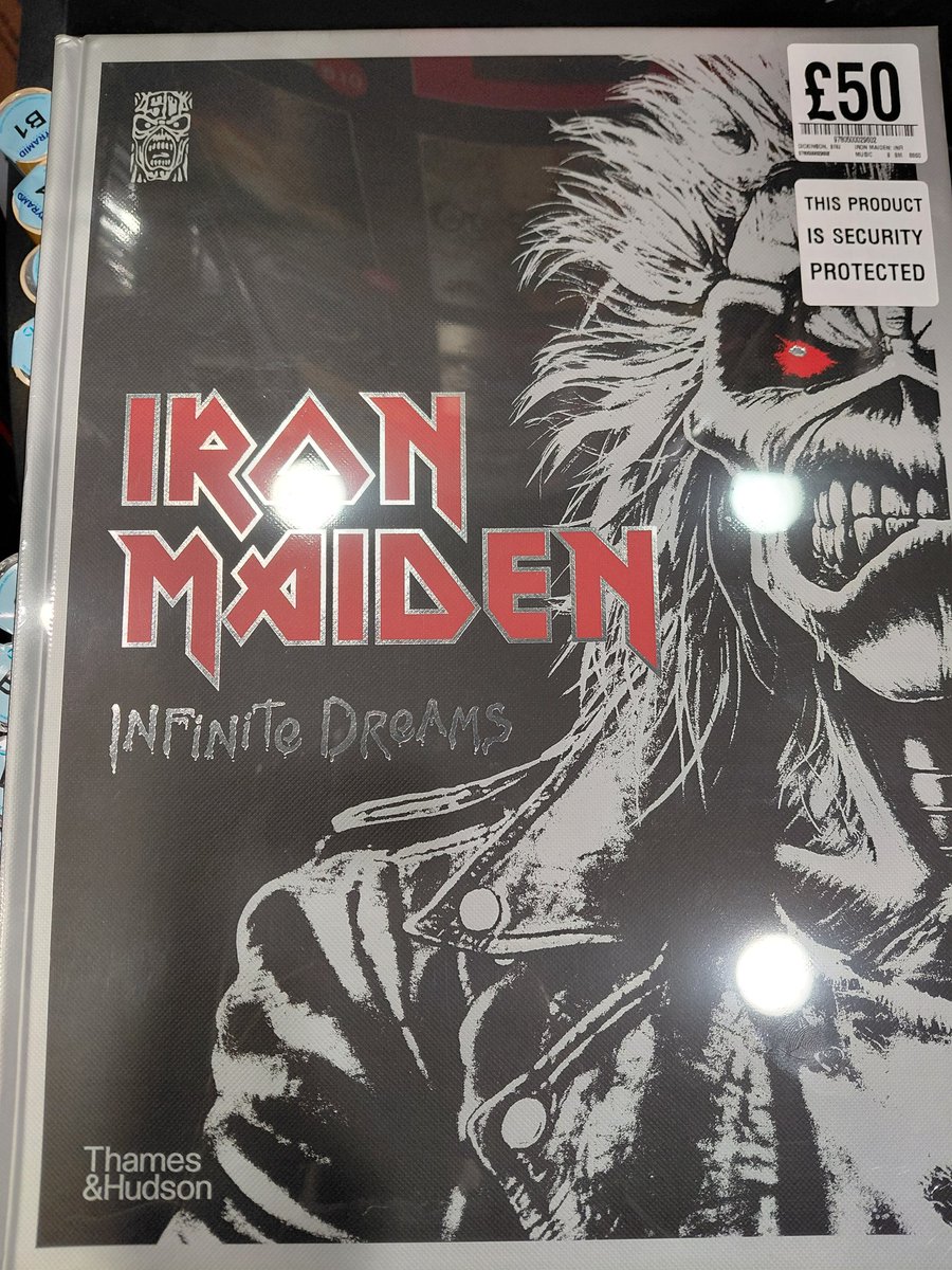 hmvSheffield's tweet photo. Out Now!!! 📣📣📣
@IronMaiden  #InfiniteDreams hardback #book
Pick up your copy today, limited quanties available. Celebrate 50 years of Heavy Metal's most revered bands with this visual chronicle!! 
🤘🎸📚🤘 https://t.co/FtXyRwnAQT
