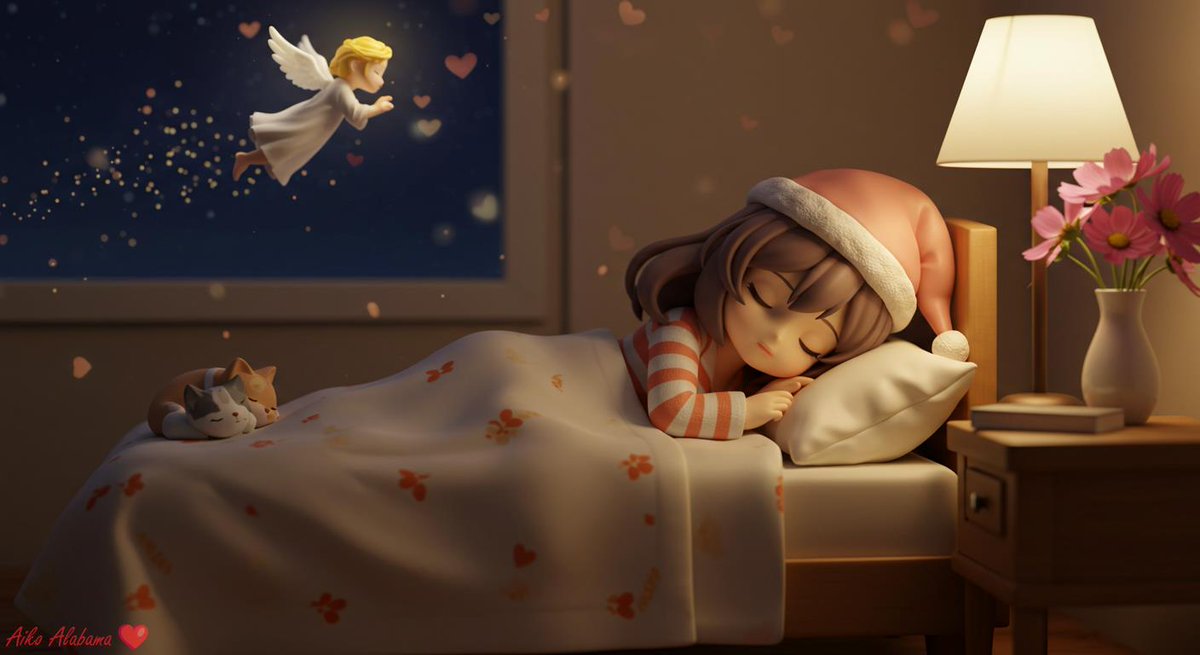 🌼👼🐱🐑✨Good night Xfam!✨🐑🐱👼🌼

おやすみなさい🤗✨🌙

本日もたくさんの御支援と御縁をありがとうございます♪✨

aikoは夢の星に帰ります🪐💫

みなさまも素敵な夢を見ながらお休みくださいませ😴💤

#AIart #AIイラスト 
🎀🛸🐄👽🐈🐰🧸🍄🌸🧙‍♀️🤖🌵🐿️✨🌙