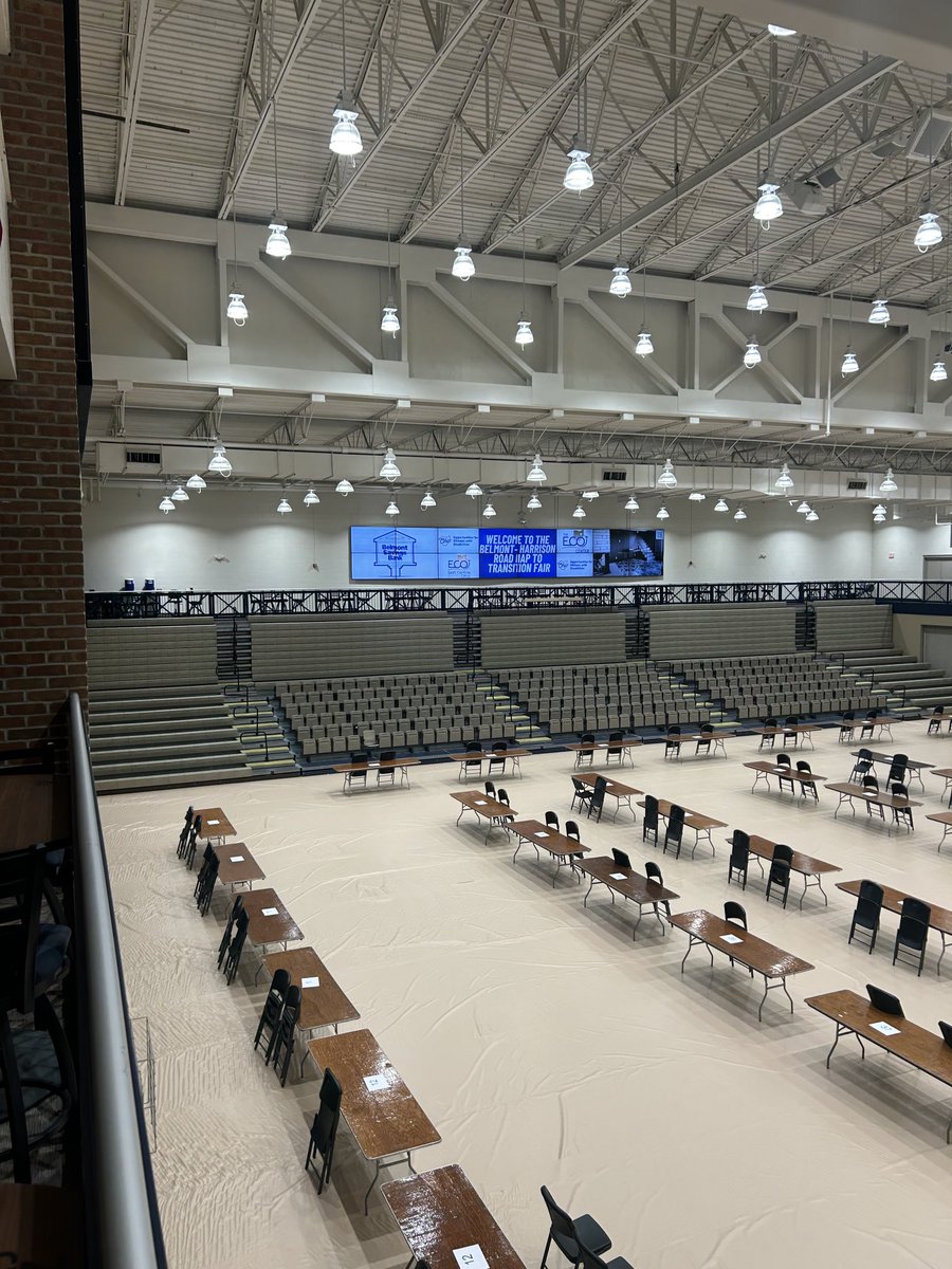 Today at The ECO Center…Belmont/Harrison Schools Transition Fair….