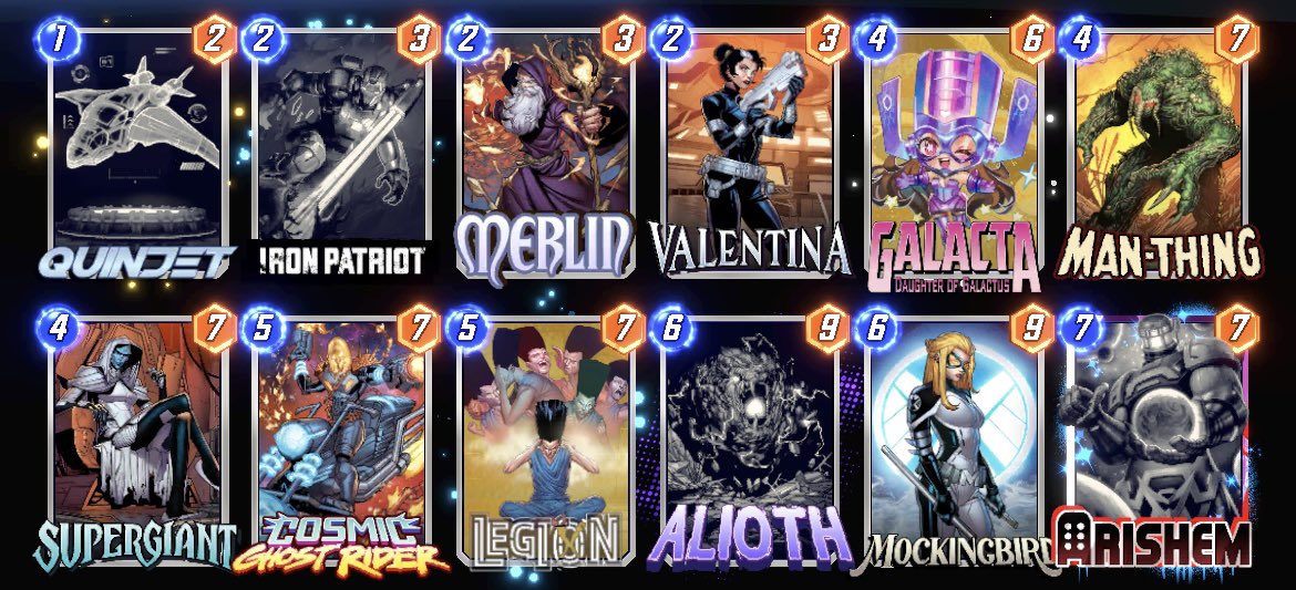 最終5位🦸🏽‍♀️👍🏽
3シーズン連続で最終6位以内！
ダイナーもあって今シーズンもプレイ少なめだけど、盛れたのでよかった！
デッキは色々使ってました

大事なのはメンタル‼️
正しい判断をして負けても悲観しないこと‼️
連敗が続いたらやめること‼️

#MARVELSNAP #マーベルスナップ #マベスナ