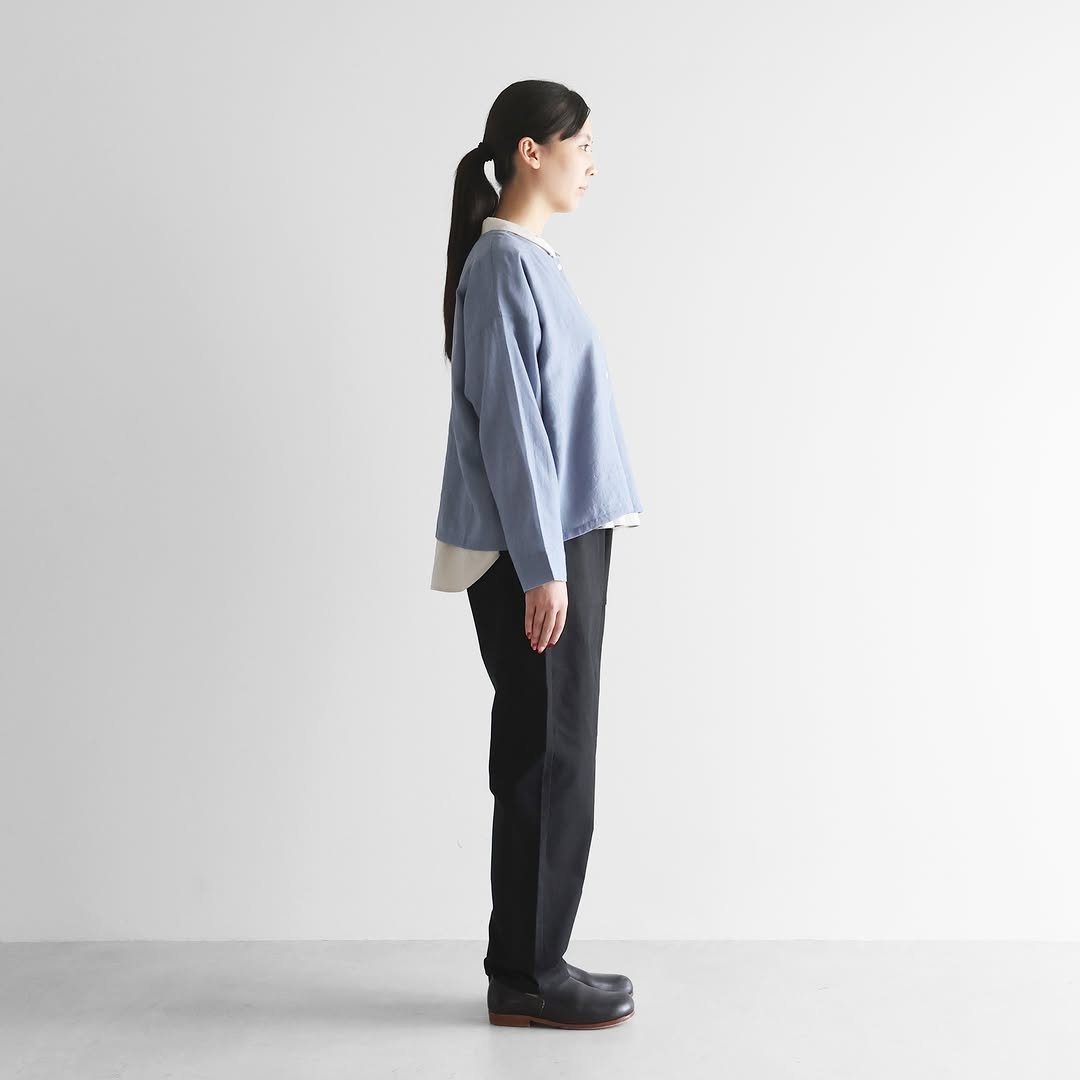 Huis 遠州織物 綿麻バフクロスイージーワークパンツ 507 HUIS 遠州織物