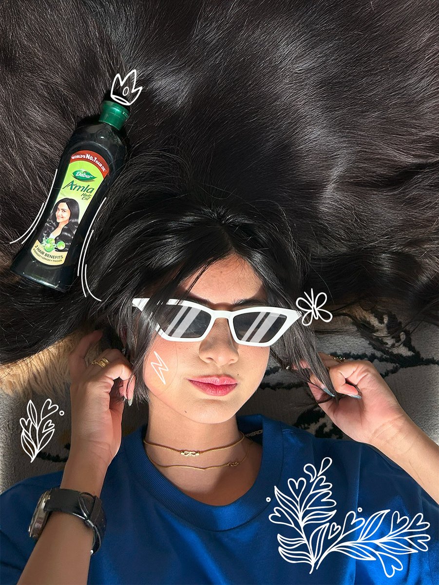 AmlaDaburIndia's tweet image. Hair so strong it’s basically a personality trait 💁‍♀️
It’s giving main-character-energy and a flip that slaps.
#Dabur #DaburAmla#KeepTheFlipGameStrong #AmlaEnergy #GlossyGoals
