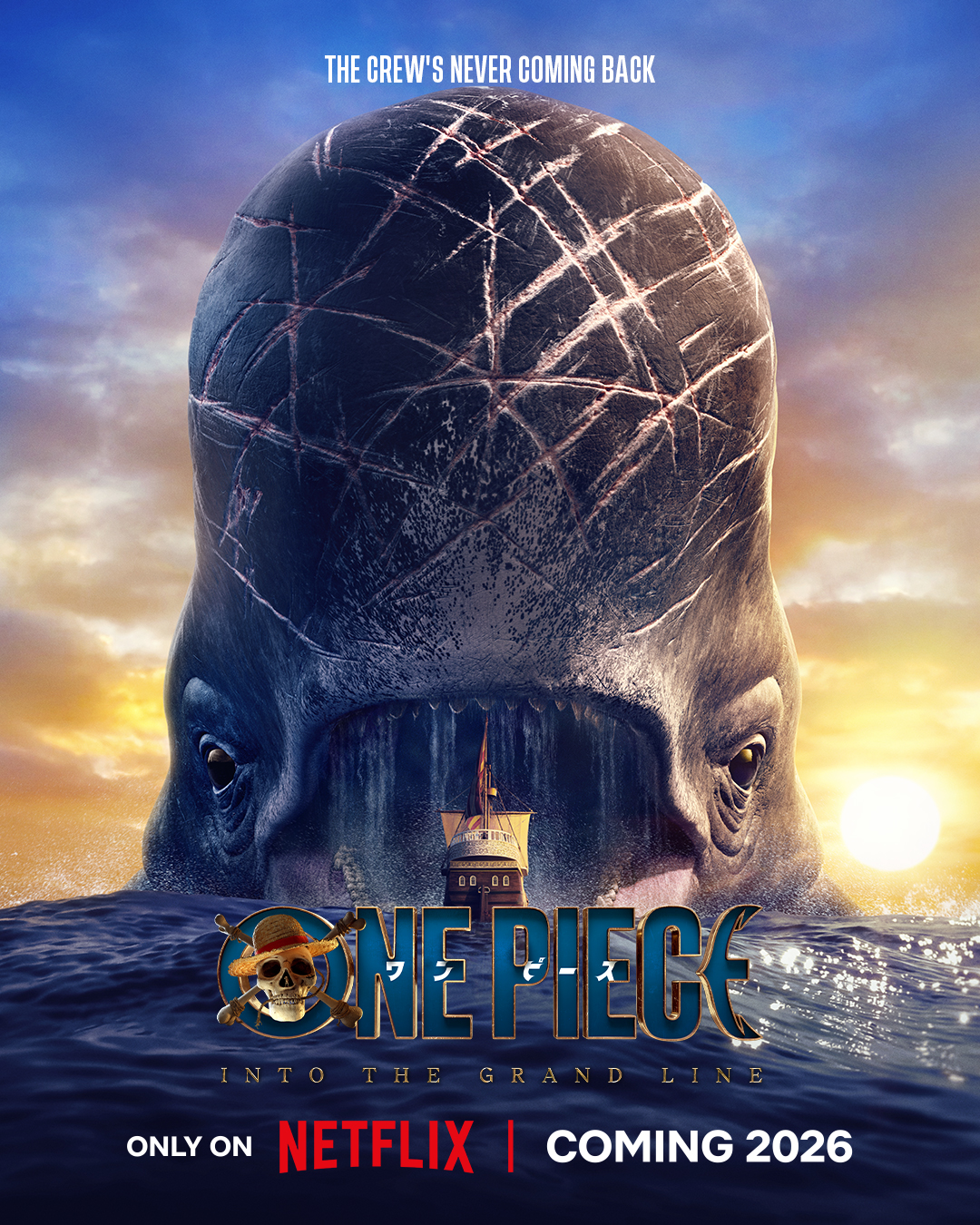 Eerste teaserposter van One Piece S2 op Netflix België 