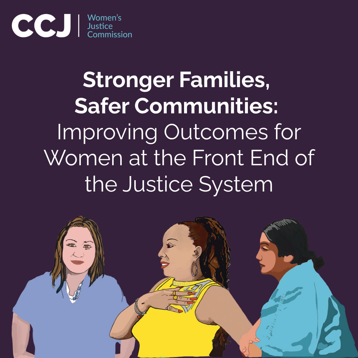 OUT TODAY: CCJ's Women's Justice Commission released new recommendations calling for tailored justice system responses to prevent crime, strengthen families, improve health, cut taxpayer costs, and break cycles of victimization and incarceration: reports.counciloncj.org/wjc-report/