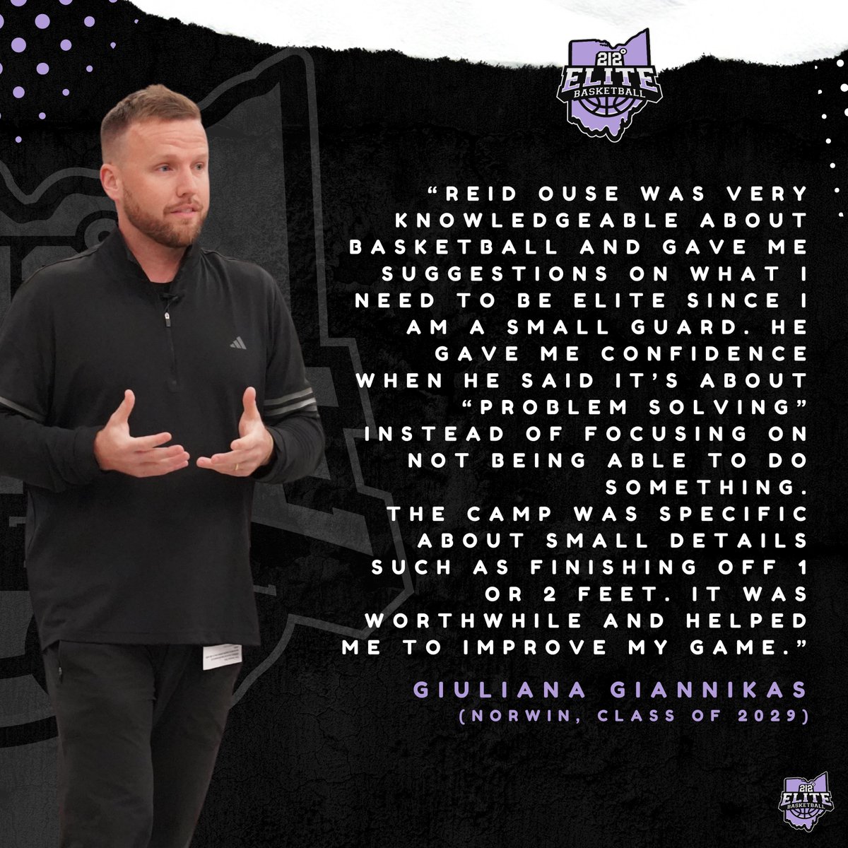 They can’t stop talking about the UYE Elite Combine featuring Reid Ouse!

Hear what Giuliana Giannikas (Norwin, Class of 2029) said about the event below. 

<a href="/reidouse/">Reid Ouse</a> <a href="/giulsgiannikas/">Giuliana Giannikas</a>