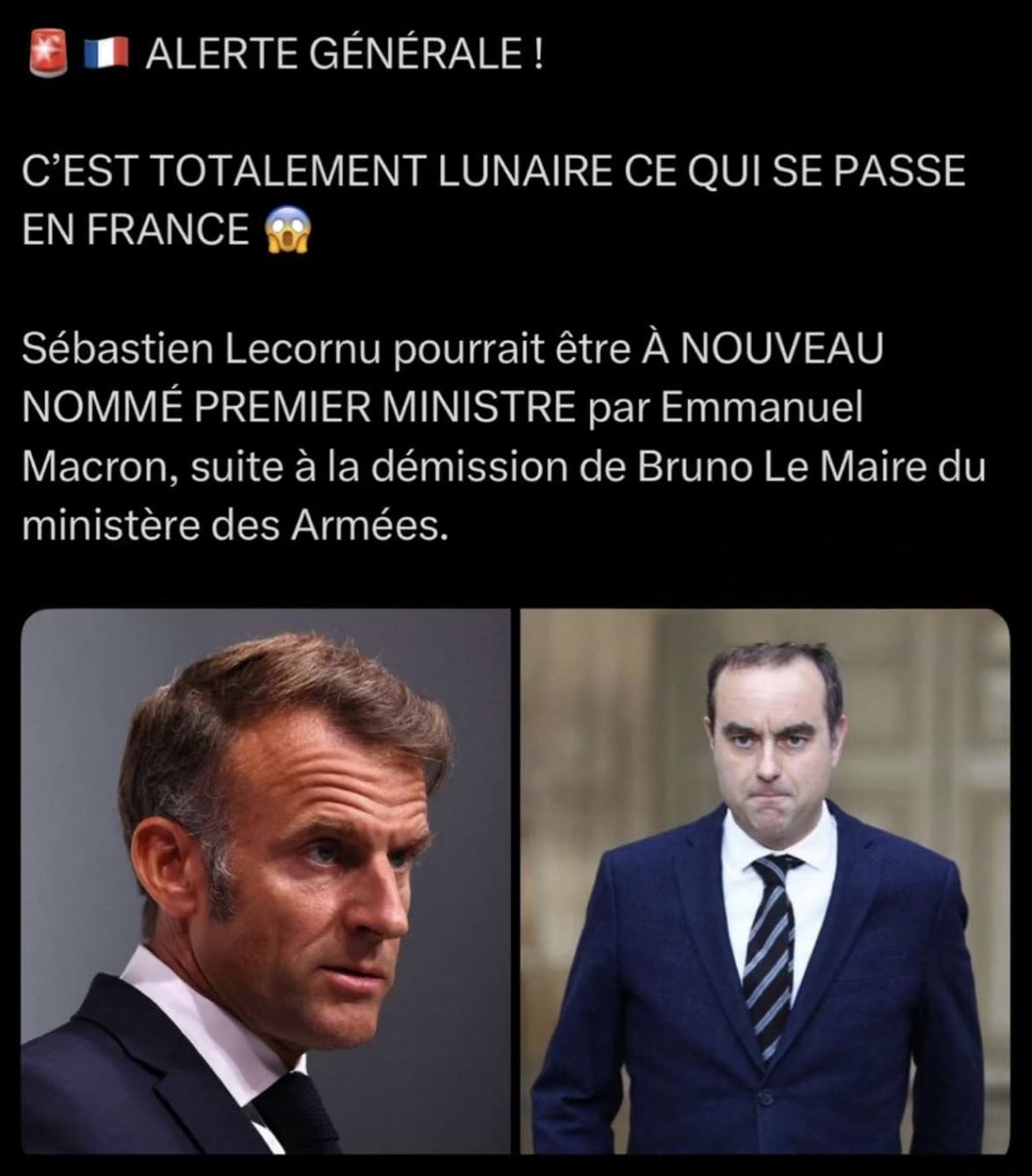 46_ilyes10323's tweet image. Le pays il es géré aléatoirement 🤦‍♂️ #sebatienlecornu #lafrancedemacron