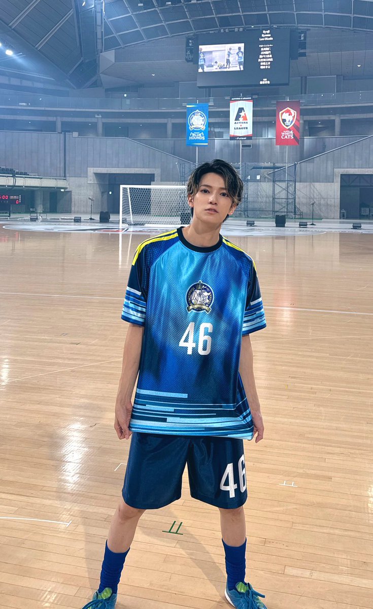 #アクターズリーグ ⚽️
無事終わりました！
ここ数年は🏀をさせて頂いていましたが、今年は東京体育館で⚽️
白熱した試合となりました。

ご声援いただいた皆様、沢山の応援ボードなどもありがとうございました！！
#糸川耀士郎